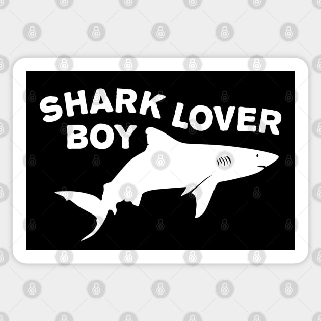 Shark lover boy Sticker by TMBTM